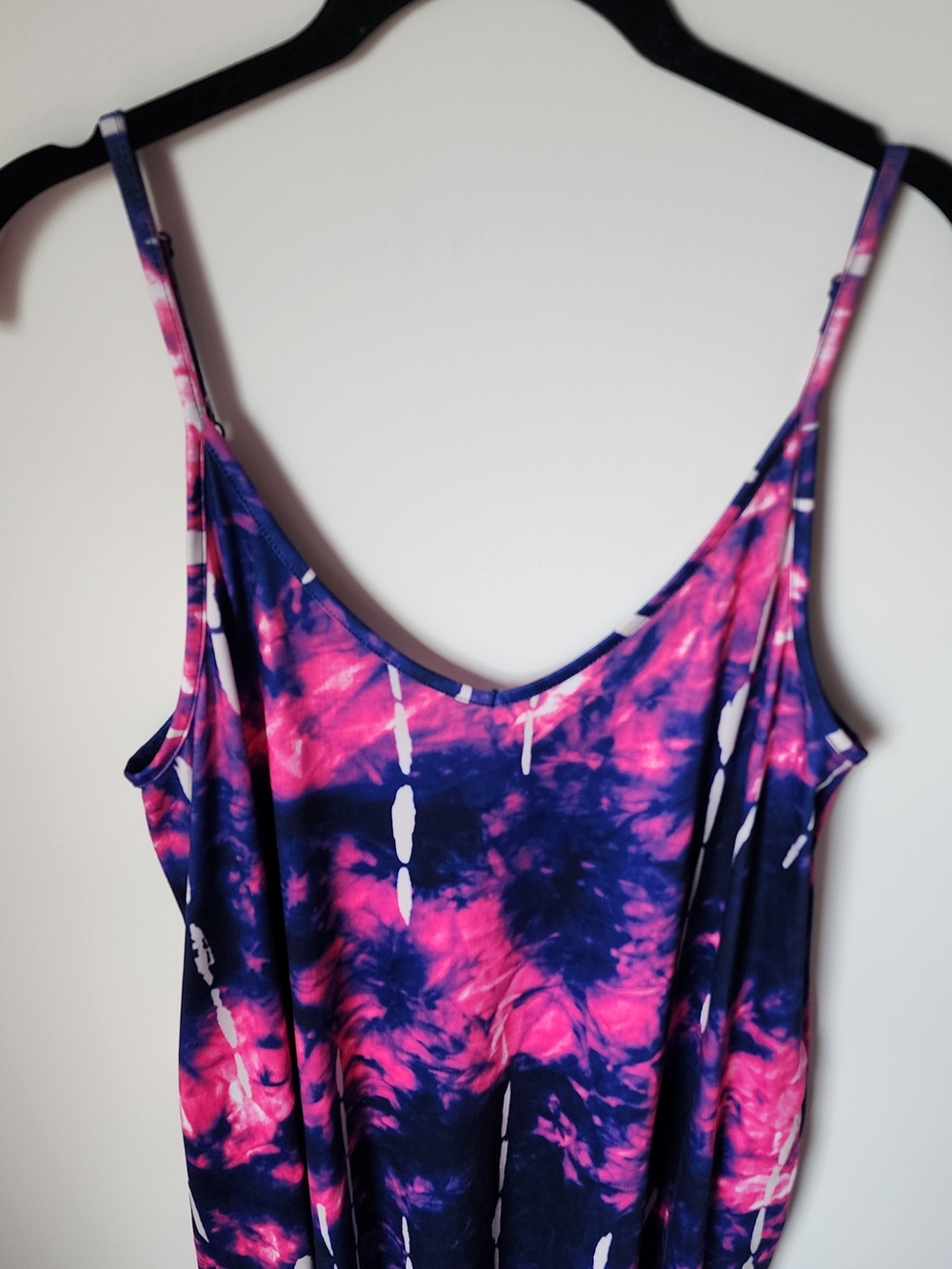 Tie-Dye Slip Maxi Dress - Picture 2 of 14